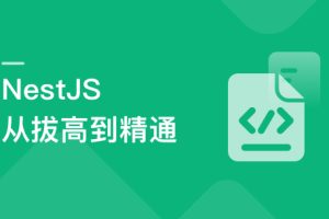 NestJS 从拔高到精通，大型复杂业务架构落地实践