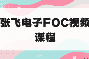 张飞电子FOC视频课程